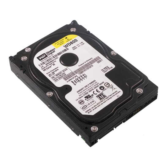 Western Digital SATA Festplatte 80GB 7,2k SATA 3,5" WD800JD-75LSA0