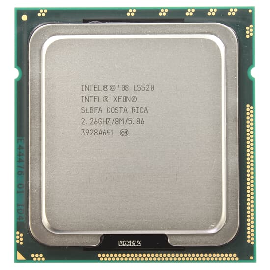 Intel CPU Sockel 1366 4-Core Xeon L5520 2,26GHz 8M 5,86 GT/s - SLBFA