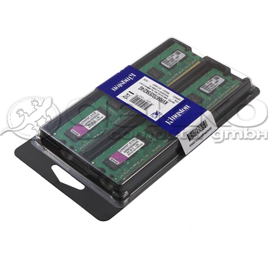 Kingston DDR2-RAM 4GB Kit 2x2GB/PC2-5300U/ECC/CL5