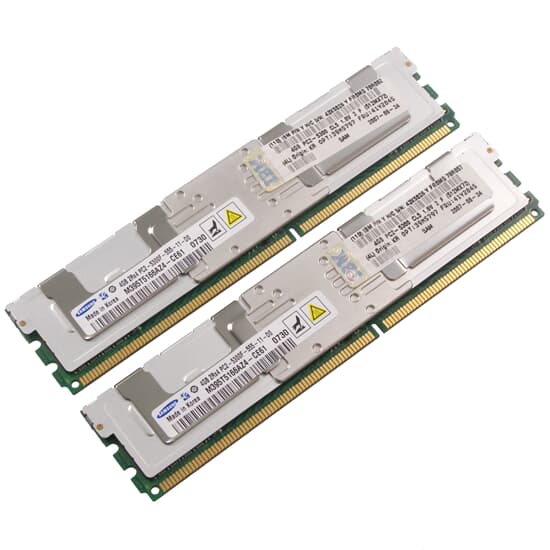IBM DDR2-RAM 8GB Kit 2x4GB PC2-5300F ECC 2R - 39M5797