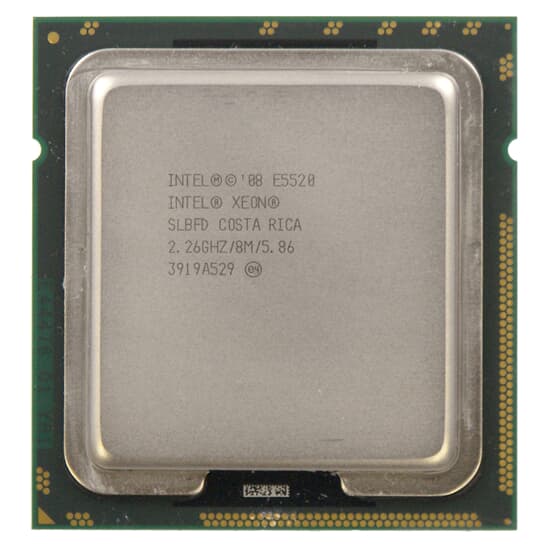 Intel CPU Sockel 1366 4-Core Xeon E5520 2,26GHz 8M 5,86 GT/s - SLBFD