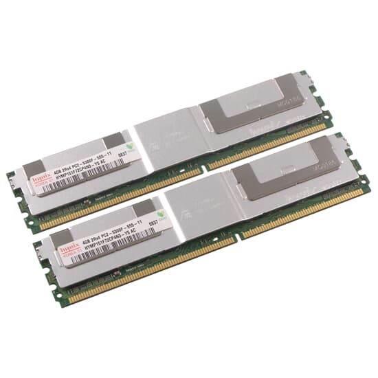 Hynix DDR2-RAM 8GB Kit 2x 4GB PC2-5300F ECC 2R - HYMP151F72CP4N3-Y5
