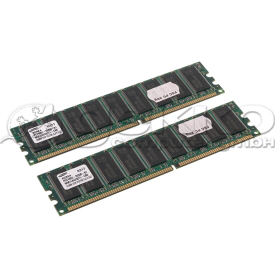 Samsung DDR-RAM 1GB Kit 2x512MB/PC2100U/ECC/CL2.5