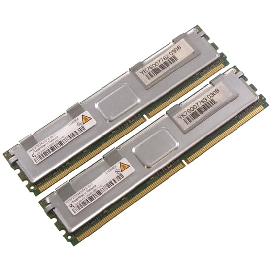 Qimonda DDR2-RAM 8GB-Kit 2x 4GB/PC2-5300F/ECC/CL5