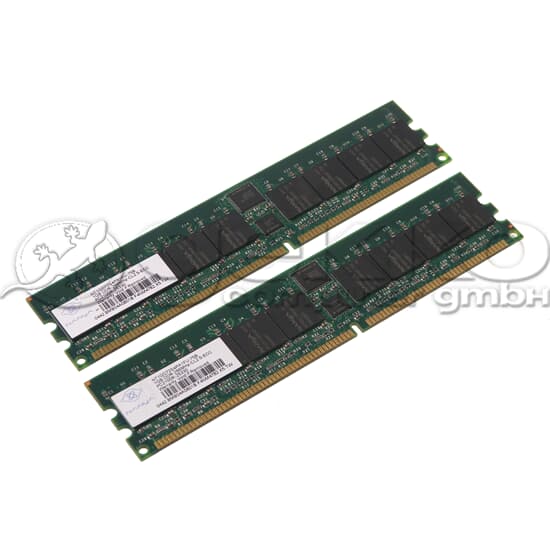 Nanya DDR-RAM 2GB-Kit 2x 1GB/PC2100R/ECC/CL2.5