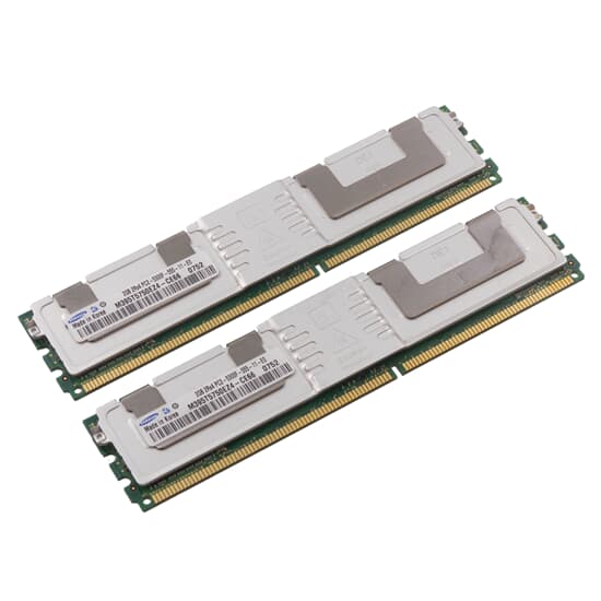 Samsung DDR2-RAM 4GB-Kit 2x2GB PC2-5300F ECC 2R - M395T5750EZ4-CE66