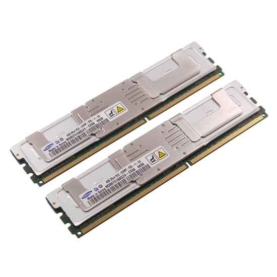 Samsung DDR2-RAM 8GB-Kit 2x 4GB PC2-5300F ECC 2R - M395T5160QZ4-CE66