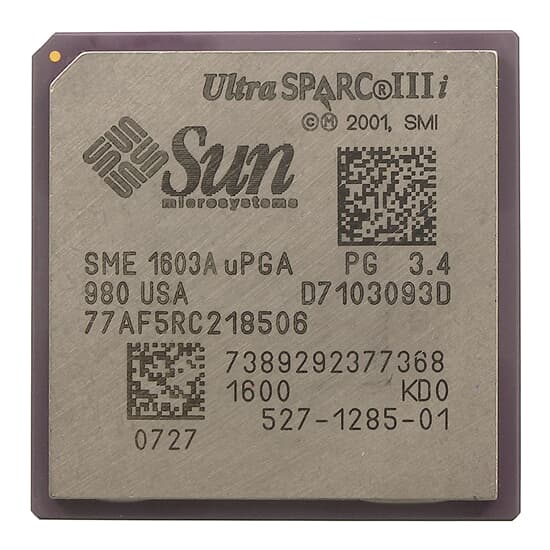 Sun CPU UltraSPARC-IIIi 1.5GHz/1MB L2 527-1285