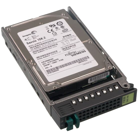 Fujitsu SAS Festplatte 73GB 10k SAS SFF - S26361-H982-V100