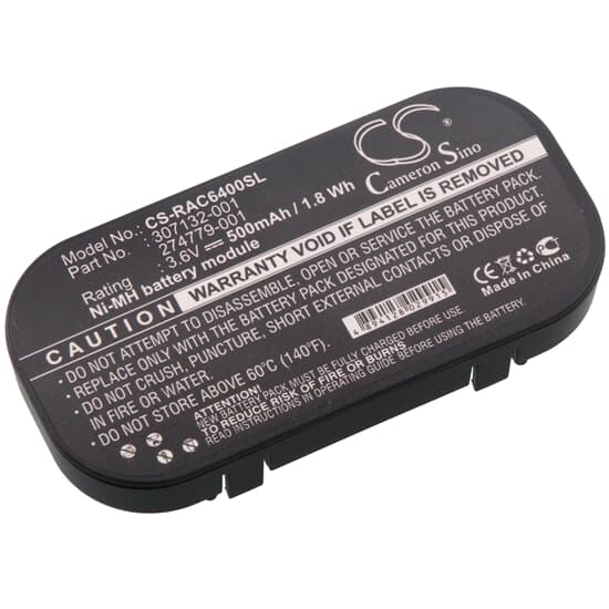 HP-Kompatibel NIMH Battery 3,6V 500mAh - 307132-001