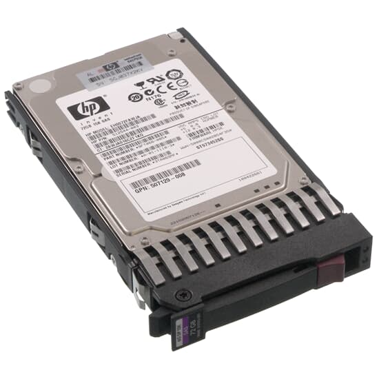 HP SAS Festplatte 72GB 15k SAS 6G DP SFF - 512743-001