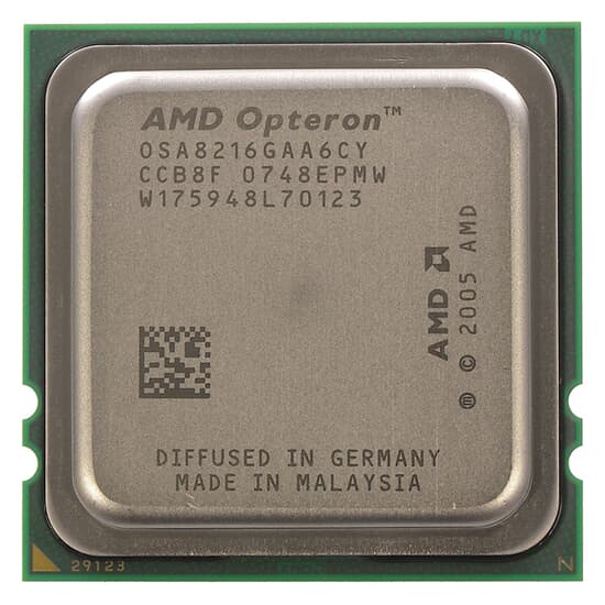 AMD CPU Sockel F 2-Core Opteron 8216 2400 2M 1000 - OSA8216GAA6CY