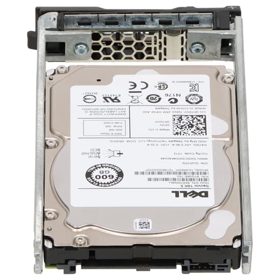 Dell SAS Festplatte 600GB 10k SAS 6G SFF - R72NV ST9600205SS