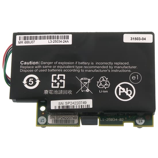 Fujitsu RAID Controller BBU Upgrade - S26361-F3257-L110
