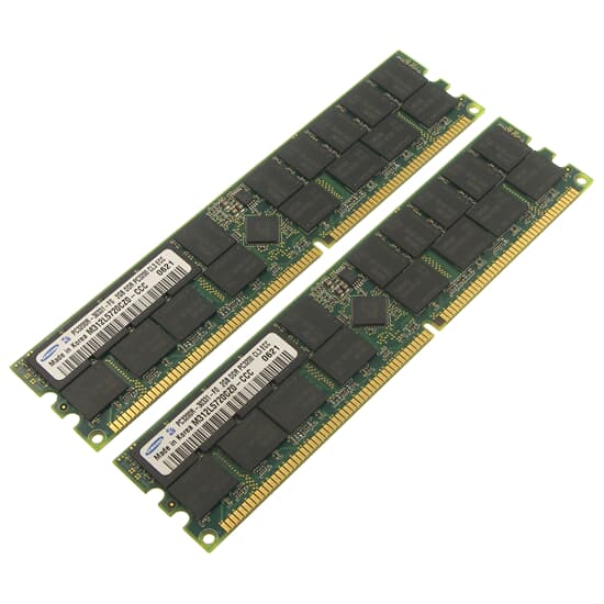 Samsung DDR-RAM 4GB-Kit 2x2GB PC3200R ECC CL3 - M312L5720CZ0-CCC