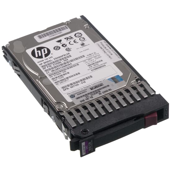 HP SAS Festplatte 900GB 10k SAS 6G DP SFF 619291-B21 NEU