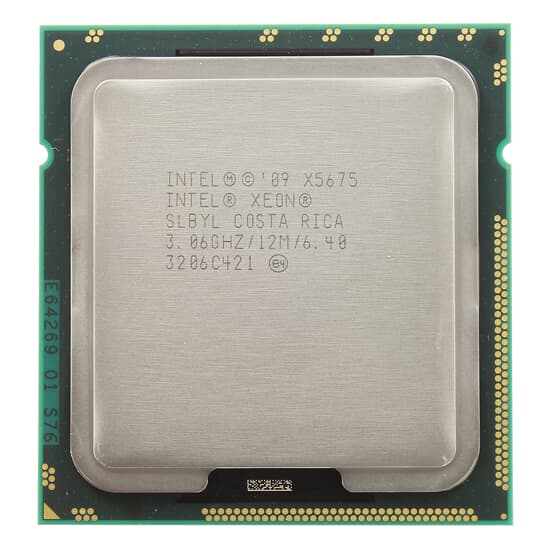 Intel CPU Sockel 1366 6-Core Xeon X5675 3,06GHz 12M 6,4GT/s - SLBYL