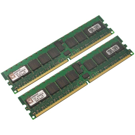 Kingston DDR2-RAM 4GB Kit 2x 2GB/PC2-5300R/ECC/Reg/CL5 - KTD-PE6950/4G