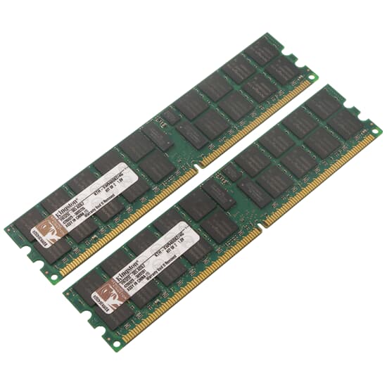 Kingston DDR2-RAM 4GB Kit 2x2GB/PC2-5300P/ECC - KTH-XW9400K2/4G