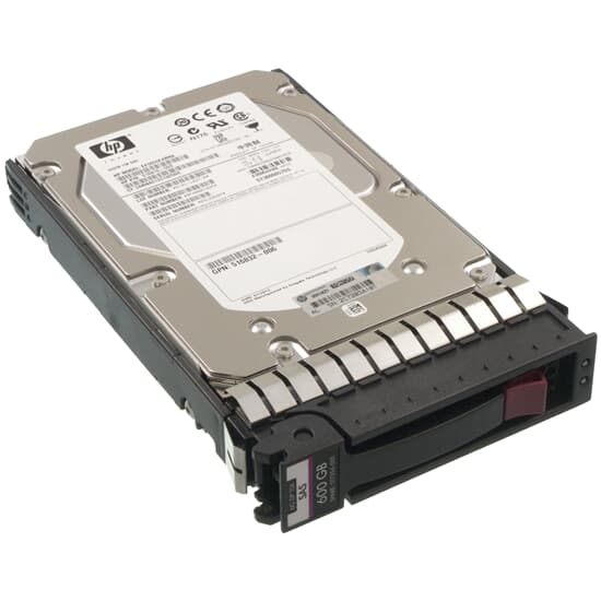 HP SAS Festplatte 600GB 15k SAS 6G DP LFF - 517354-001