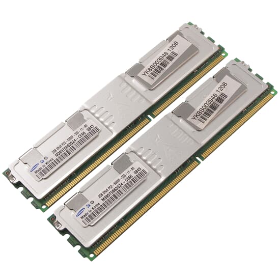FSC DDR2-RAM 4GB-Kit 2x2GB PC2-5300F CL5 - RX600 S4 - S26361-F3263-L623