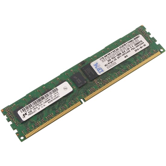 IBM DDR3-RAM 2GB PC3-10600R ECC 1R - 49Y1434 49Y1444