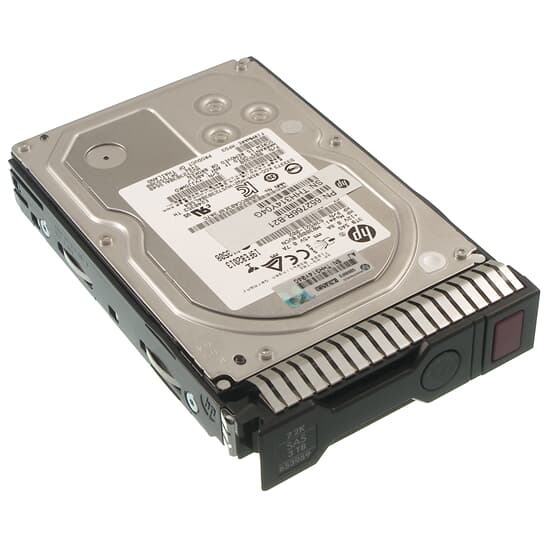 HP SAS Festplatte 3 TB 7,2k SAS 6G DP LFF 652766-B21 653959-001 RENEW