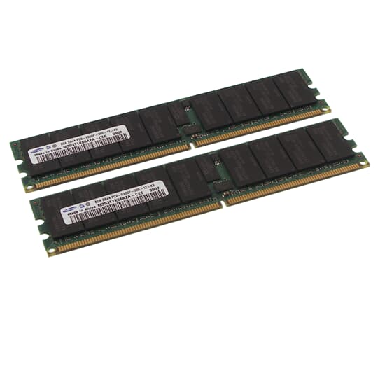 Samsung DDR2-RAM 16GB-Kit 2x8GB PC2-5300P ECC 2R - M393T1K66AZA-CE6