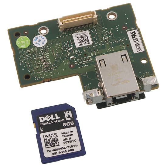 Dell PE R515 DRAC6 Card/iDRAC6 VFlash 8GB K869T/0XW5C