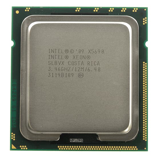 Intel CPU Sockel 1366 6-Core Xeon X5690 3,46GHz 12M 6,4GT/s - SLBVX
