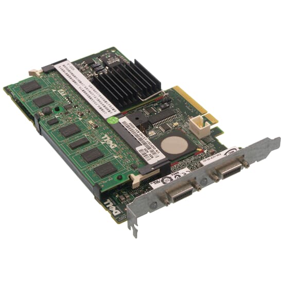 Dell RAID-Controller PERC 5/E 2-CH 256MB SAS PCI-E 0RP786