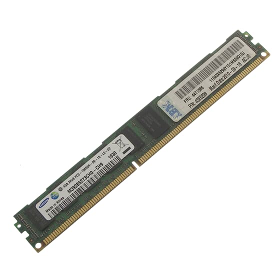 IBM DDR3-RAM 4 GB PC3-10600R ECC 2R VLP - 44T1586