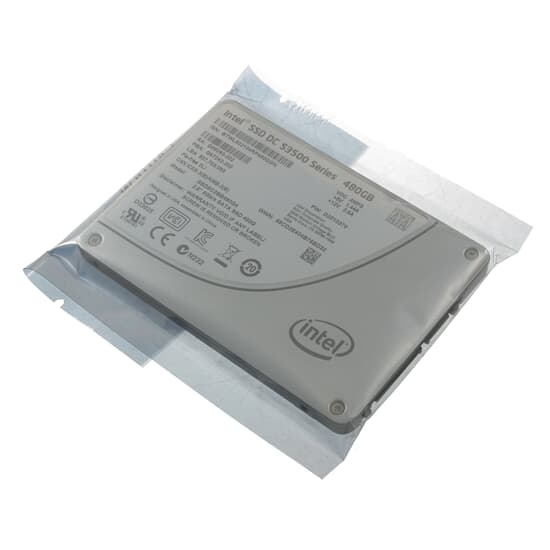 Intel SATA-SSD 3500 Serie 480 GB SATA 6G 2,5" - SSDSC2BB480G401 NEU