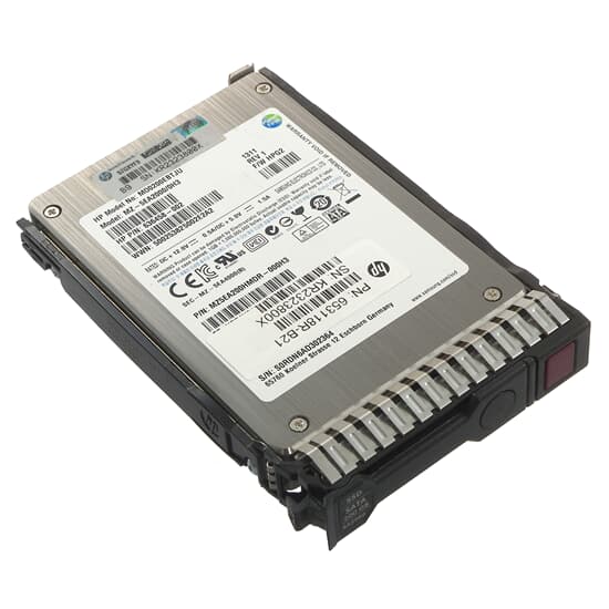HP SATA-SSD 200GB SATA2 SFF 653966-001 653118-B21 RENEW