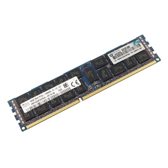 HP DDR3-RAM 16GB PC3L-10600R ECC 2R LP - 628974-081