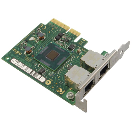 Fujitsu Netzwerkkarte 2 Port Gigabit PCI-E LP - S26361-D2735-A12