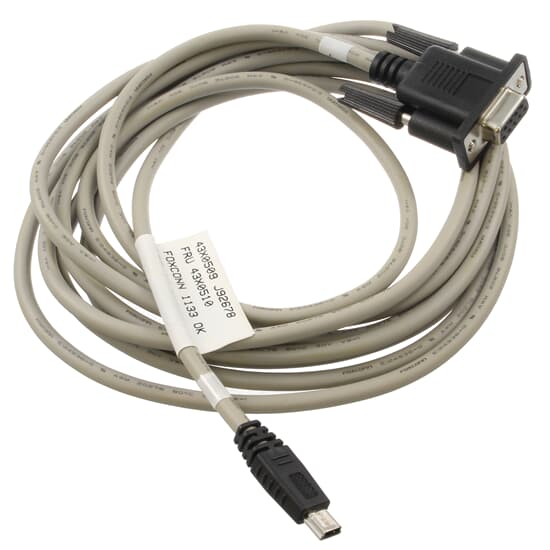 IBM Serial Console Cable DB9 - mini-USB 1,50m - 43X0510