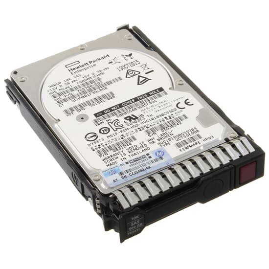 HP SAS Festplatte 900GB 10k SAS 12G SFF 785069-B21 785411-001 RENEW