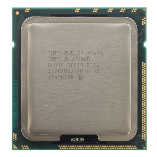 Intel CPU Sockel 1366 4-Core Xeon X5672 3,2 GHz 12M 6,4GT/s - SLBYK