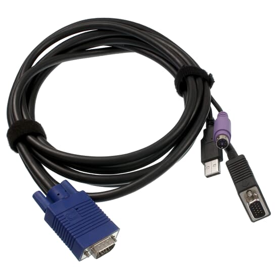 UNICLASS KVM-Kabel VGA - VGA-PS/2-USB 3m - CAB-2067-3M