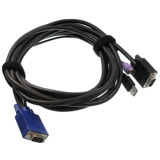 UNICLASS KVM-Kabel VGA - VGA-PS/2-USB 5m - CAB-2067-5M