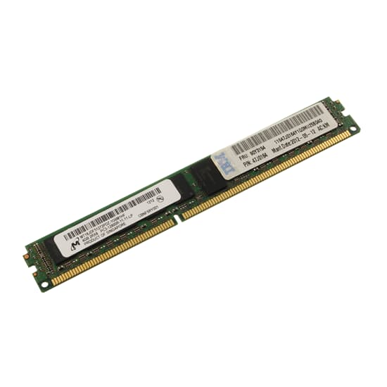 IBM DDR3-RAM 4GB PC3-12800R ECC 2R VLP 90Y3154 47J0164