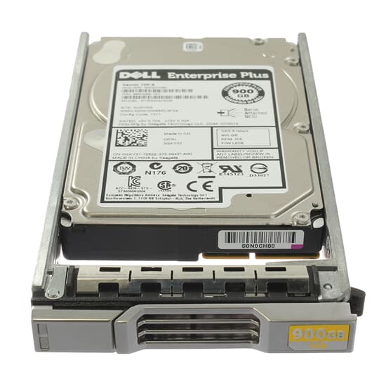 Dell EqualLogic SAS Festplatte 900GB 10k SAS 6G SFF - 0GKY31