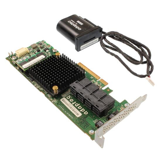 Adaptec RAID-Controller 4CH 1GB SAS SATA 6G PCI-E LP - ASR-71605