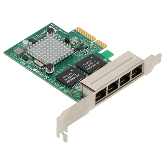 Supermicro network card I350-T4 4x 1GBps RJ-45 PCIe - AOC-SGP-i4