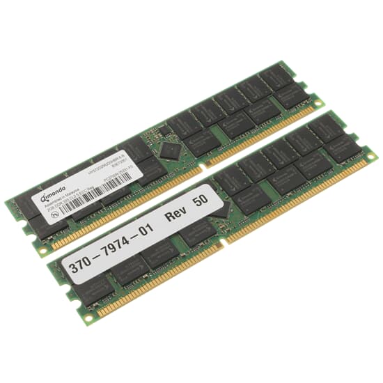 Sun DDR-RAM 4GB-Kit 2x 2GB PC2700R ECC - 370-7974