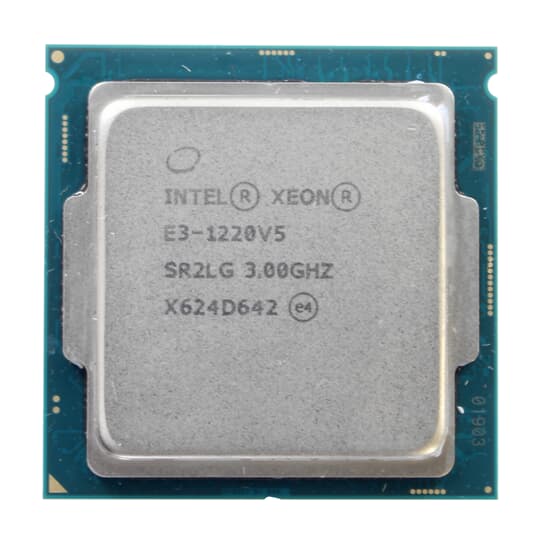 Intel CPU Sockel 1151 4C Xeon E3-1220 v5 3,0 GHz 8M 8 GT/s - SR2LG
