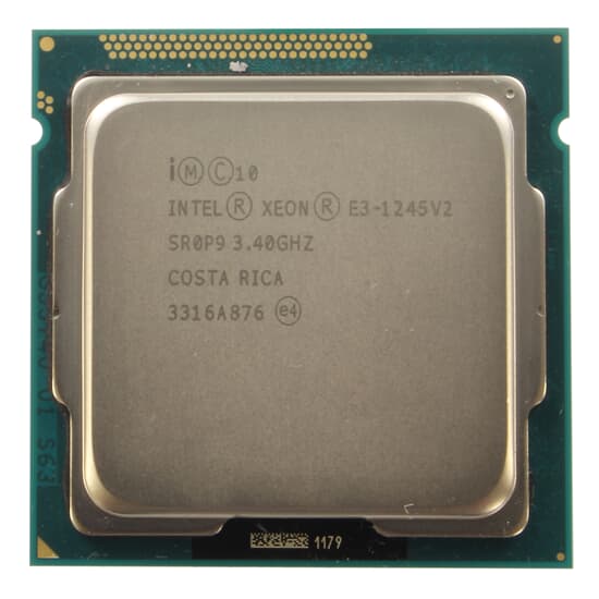 Intel CPU Sockel 1151 4-Core Xeon E3-1245 v2 3,4 GHz 8M 5GT/s - SR0P9