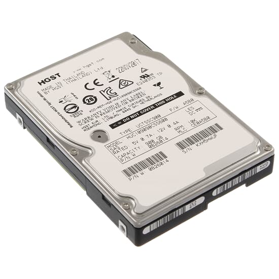 Hitachi SAS-Festplatte 900GB 10k SAS 6G 2,5" - HUC109090CSS600