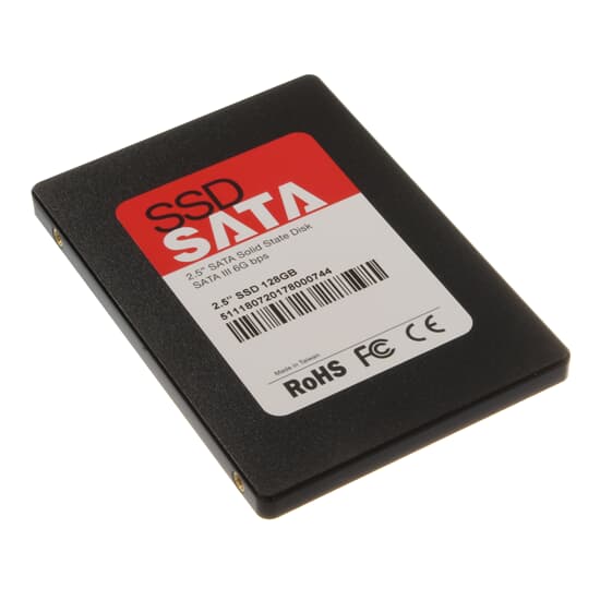 White Label SATA-SSD 128GB SATA 6G 2,5" NEU